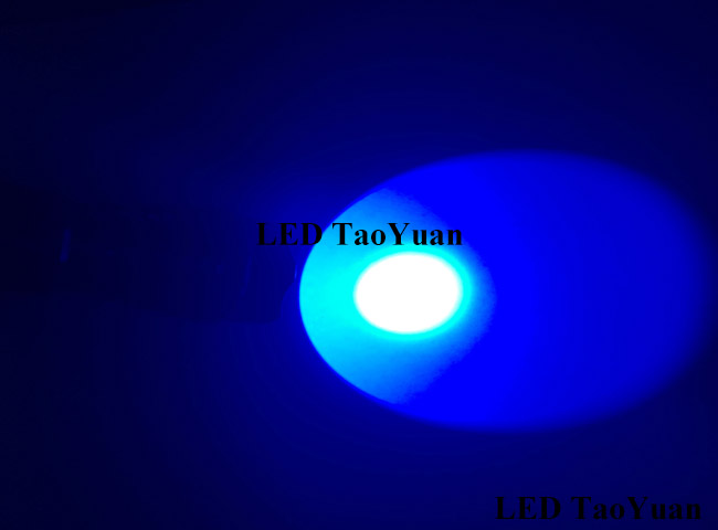 LED Blue Flashlight 3W